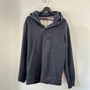 Relwen Windsurf Hoodie Navy Heather Size L | Mens Hoodies